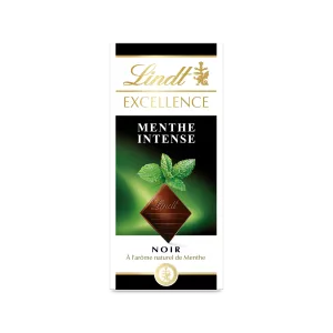 Excellence Noir Menthe Intense Tablette 100 G - LINDT