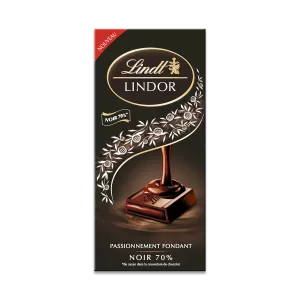 Lindor Noir 70%  Tablette 145 G - LINDT