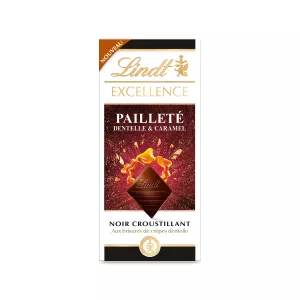 Excellence Black Lace Caramel 100g - LINDT