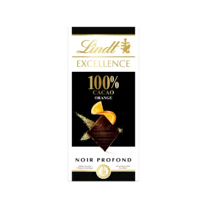 Excellence Black 100% какао-апельсиновая таблетка 50 г - LINDT