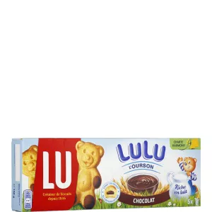 L’ourson Lulu chocolat x5 150g - LU