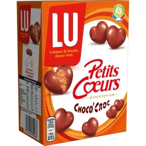 Kleine choco'croc hartjeskoekjes 90g - LU