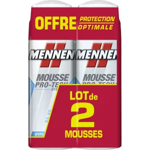 Mousse Rasage Pro-tech Hypoallerg Nique - 2x250ml - Mennen