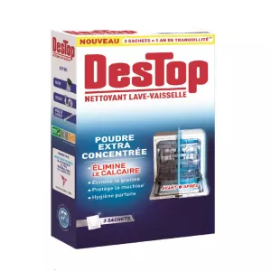 Nettoyant Lave-vaisselle Poudre 50g - DESTOP
