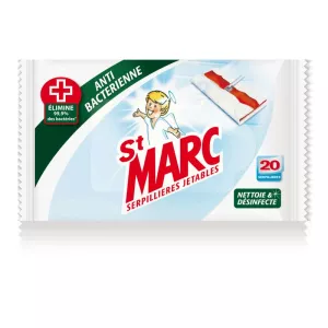 Lingettes Anti-Bactériennes x20 - ST MARC