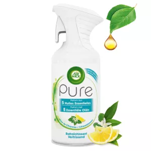 Spray Aérosol Désodorisant Pure Huiles Essentielles Rafraîchissant 250ml - AIR WICK