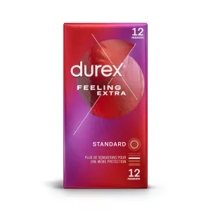 Préservatifs Standard Feeling Extra x12 -DUREX