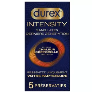 Préservatif Intensity Chaleur Corporelle Partagée 5préservatif - DUREX