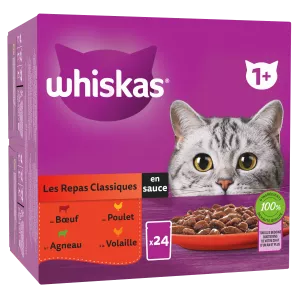 Cat Food Classic Meals In Sauce X24 - Whiskas