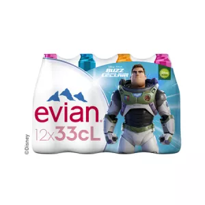 Eau Minérale Naturelle 12x33cl - EVIAN