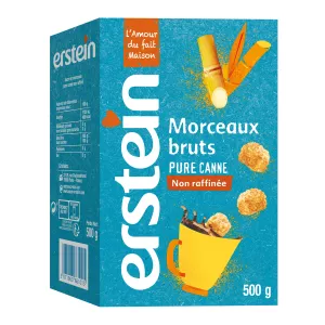 Canna da zucchero pura non raffinata 500g - ERSTEIN