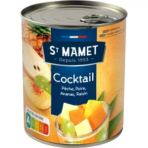 Matunda au sirop cocktail 850g - ST MAMET