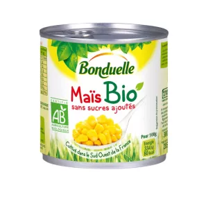 Bắp hữu cơ không thêm đường Organic 285g - BONDUELLE