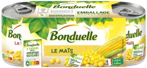 玉米没有农药残留； 3x140g -  BONDUELLE