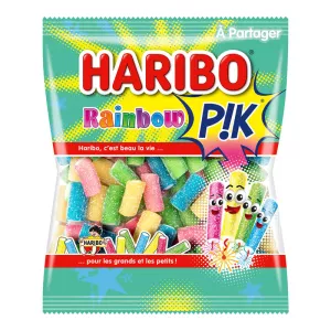 Bombons arco-íris pik; 200g - HARIBO