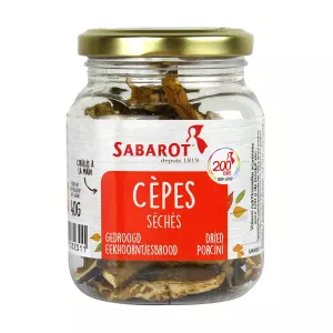 Champignons cèpes 40g - SABAROT