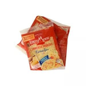 Fromage Emmental rapé 3x70g - ENTREMONT