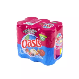 Boisson aux fruits saveur Pomme Cassis Framboise 6x33cl - OASIS