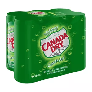 Bte 6x33cl Canada Dry Gin Ale