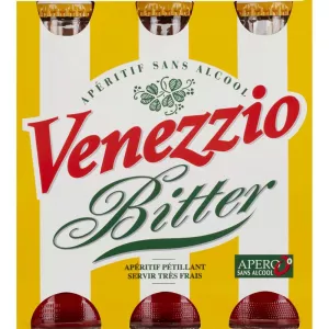 Apéritif Sans Alcool Bitter,6x10cl - VENEZZIO