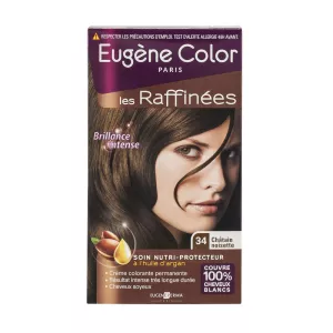 Coloration Permanente châtain noisette 34 - EUGENE COLOR