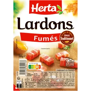 Lardons Fumée, 200g - HERTA