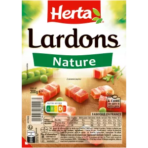 Lardons Nature, 200g - HERTA
