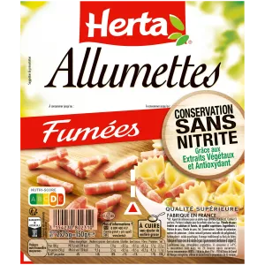 Allumettes Fumées Conservation Sans Nitrite, 75g - HERTA