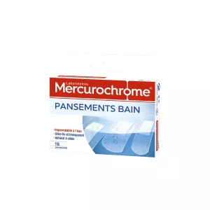 Pansements bain x16 - MERCUROCHROME