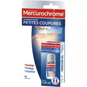Pansement liquide petites coupures - MERCUROCHROME