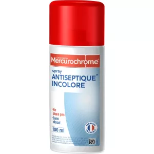 Antiseptique incolore x100- MERCUROCHROME