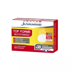 Complément alimentaire tope forme , multivitaminés x30 - JUVAMINE