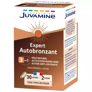 Complément Alimentaire Expert Auto Bronzant 3en1 X60 - Juvamine