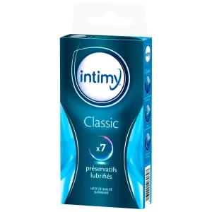 Préservatifs lubrifiés x7 - INTIMY