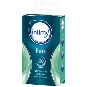 Préservatifs fins x28 -INTIMY