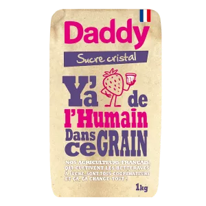 Sucre cristal 1kg - DADDY