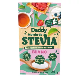 White sugar stevia 300g - Daddy