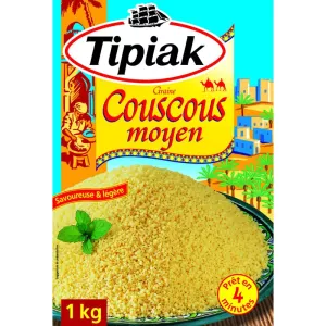 Couscous Moyen, 1kg - TIPIAK