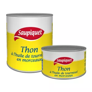 400 g de atún de aceite en aceite - SAUPIQUET