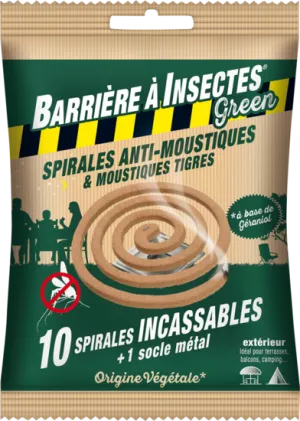 Spirales Anti Moustique X10