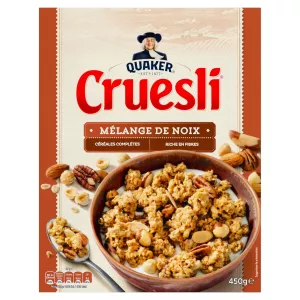 Cruesli Ореховая смесь 450 г - QUAKER