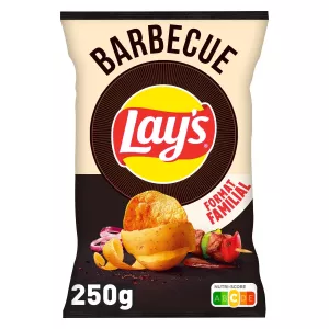 Chips Saveur Barbecue Format Familial 250g - Lay's