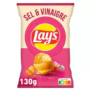 Chips sel et vinaigre 130g - LAYS