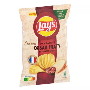 Chips Paysanne Ossau Iraty et Tomates Séchées 120g - LAY'S