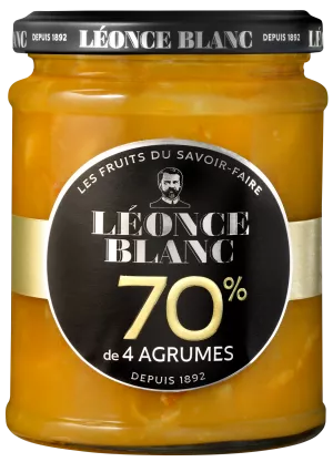 Confitures aux 4 Agrumes 320g - LEONCE BLANC