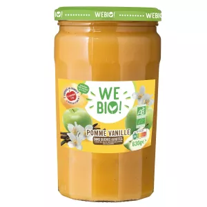 Puree Pomme Vanille Bio Ssa 63