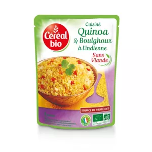 Quinoa và Bulgur Ấn Độ hữu cơ 220g - CEREAL Bio