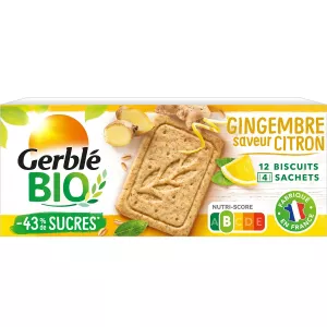Sable Citron Gingembre Bio 132