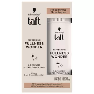 Poudre Coiffante 2en 1 Volume Longue Durée Effet Matifiant 10g - TAFT