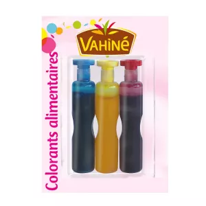 3x6ml Tubes Colorants Vahine